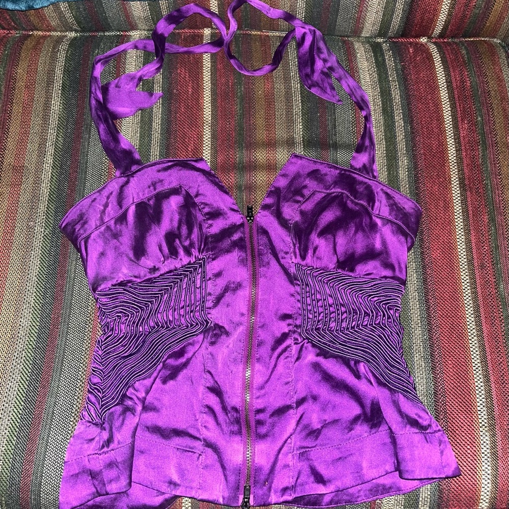 Vintage Bebe Halter Top